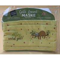 Gute Laune Maske - "Alles wird gut!" -...