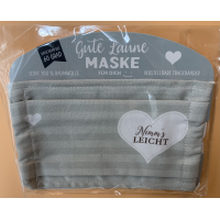 Gute Laune Maske - "Nimm´s leicht" -...