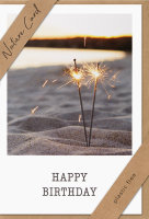 Geburtstag – Nature Cards – unverpackt - Glückwunschkarte im Format 11,5 x 17,5 cm mit Briefumschlag