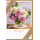 Allgemeine Wünsche Nature Cards unverpackt Glückwunschkarte mit Briefumschlag bunte Blumen in Vase