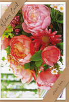 Ohne Text – Nature Cards – unverpackt - Glückwunschkarte im Format 11,5 x 17,5 cm mit Briefumschlag – Blumenstrauß