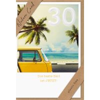 30. Geburtstag Nature Cards unverpackte...