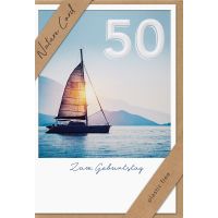 50. Geburtstag Nature Cards unverpackte...