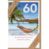 60. Geburtstag Nature Cards unverpackte...