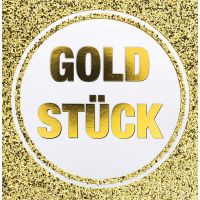 Allgemeine Wünsche Goldstück Glitzer Bling...
