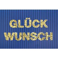 Allgemeine Wünsche Glückwunsch Glitzer Bling...
