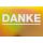 Danke Bling Bling Glückwunschkarte mit Umschlag Gold Holo