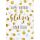 A Geburtstag Bling Bling Glückwunschkarte mit Umschlag Happy Birthday: Glitzer über Dich