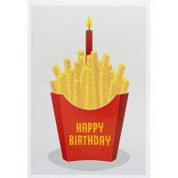 A Geburtstag Bling Bling Glückwunschkarte mit...