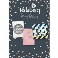 A Geburtstag Bling Bling Glückwunschkarte mit...