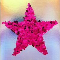 Ohne Text - Blanko - Bling Bling - Quadratische...