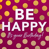 A Geburtstag Bling Bling quadratische...