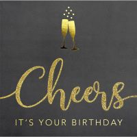 Geburtstag Bling Bling quadratische Glückwunschkarte...