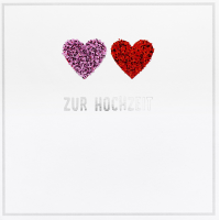 Hochzeit - Vermählung - Bling Bling - Quadratische...
