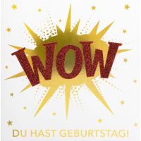 Geburtstag Bling Bling quadratische Glückwunschkarte...