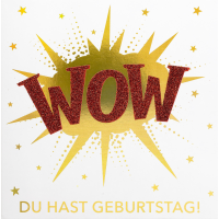 A Geburtstag Bling Bling quadratische...