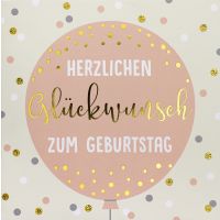 A Geburtstag Bling Bling quadratische...