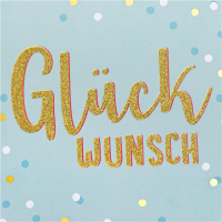 Allgemeine Wünsche Glückwunsch bunt Bling Bling...