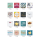 BlingBling Cards - 384 Glückwunschkarten mit Umschlägen - 64 Dekore - Bundle UVP: € 1148,16