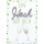 A - PER-778-1032 - Lettering Design Collection - Glückwunschkarte mit Briefumschlag - Doppelkarte im Format 11,6 x 16,6 cm - Allgemeine Wünsche - Motiv: "Ein Hoch auf Dich"