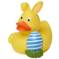 Oster Ente Osterei Ente Quietscheente Badeente ca. 8 cm...