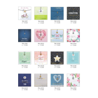 Little Things Cards - Sortiment - 64 Dekore à 6 Stück - mit Drehständer - UVP: € 1532,16