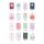 Little Things Cards - Sortiment - 64 Dekore à 6 Stück - mit Drehständer - UVP: € 1532,16