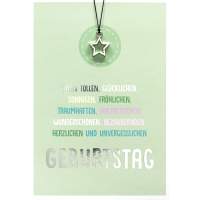 Geburtstag Glückwunschkarte mit Umschlag und...