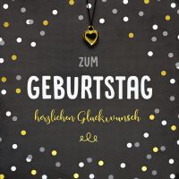 Geburtstag quadratische Glückwunschkarte mit...