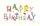 Geburtstag Skorpions Art - Glückwunschkarte im Format 11,5 x 17 cm mit Umschlag - Schriftkarte, Happy Birthday mit Mäusen - mit Goldfolie