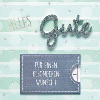 A Allgemeine Wünsche Alles Gute grün Sternchen...