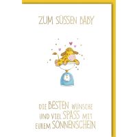Geburt Baby Freudiges Ereignis Karte mit Umschlag...