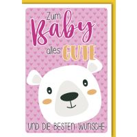 Geburt Baby Freudiges Ereignis Karte mit Umschlag...