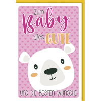 Geburt Baby Freudiges Ereignis Karte mit Umschlag...