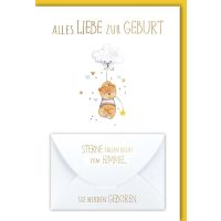Geburt Baby Freudiges Ereignis Geldkarte Karte mit...