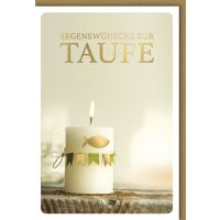 Taufe Glückwunschkarte mit Umschlag...