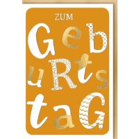 Geburtstag Glückwunschkarte mit Umschlag Zum...