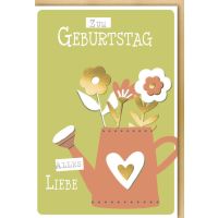 Geburtstag Glückwunschkarte mit Umschlag...