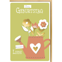 Geburtstag Glückwunschkarte mit Umschlag...