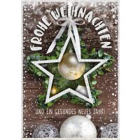 Weihnachten Flashlight Soundkarte und Lichtkarte 14,8 x...