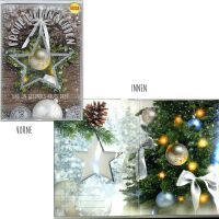 Weihnachten Flashlight Soundkarte und Lichtkarte 14,8 x 21,0 cm Frohe Weihnachten und ein gesundes neues Jahr! Lied: Stille Nacht