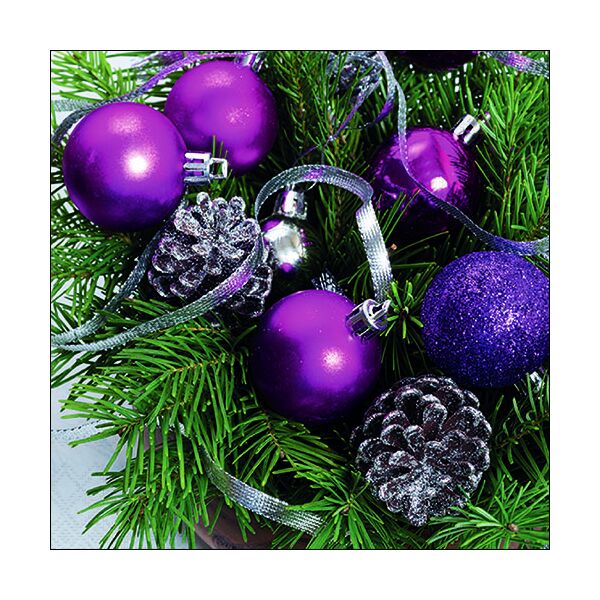 Weihnachten Servietten Lunch Napkin Lunch Format: 33 x 33 cm 3-lagig 20 Servietten Advent With Cone Advent mit Tannenzapfen