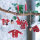 Weihnachten – Servietten Lunch – Napkin Lunch – Format: 33 x 33 cm – 3-lagig – 20 Servietten pro Packung – Hanging Decoration - Weihnachtsdekoration an Zweig