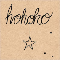 Napkin 33 Recycled Hohoho Star FSC Mix