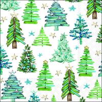 Weihnachten Servietten Lunch Napkin Lunch Format: 33 x 33...