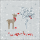 A Weihnachten Servietten Lunch 33 x 33 cm 3-lagig 20 Servietten Sniffing Deer Reh im Schnee