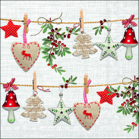 A Weihnachten Servietten Lunch Napkin Lunch Format: 33 x...