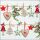 A Weihnachten Servietten Lunch Napkin Lunch Format: 33 x 33 cm 3-lagig 20 Servietten Rustical Christmas