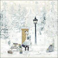 A Weihnachten Servietten Lunch 33 x 33 cm 3-lagig 20...