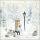 A Weihnachten Servietten Lunch 33 x 33 cm 3-lagig 20 Servietten Send You A Letter Schneelandschaft Briefkasten